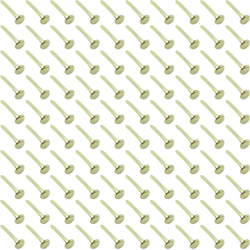 Clipco Paper Fasteners Medium 3/4-Inch Brass Plated (100-Pack) - Image 4